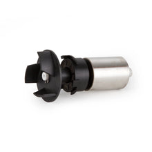 Atlantic Water Gardens TT9000 replacement impeller for pond pumps, showing the small plastic impeller part in a close-up image.