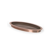 Copper finish splash ring for 12-inch spillway by Atlantic Water Gardens, designed for water spillover and decorative water features.