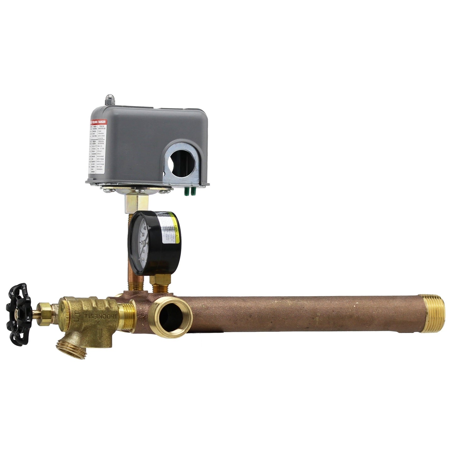 Boshart Tank Tee Brass 11/4 Short