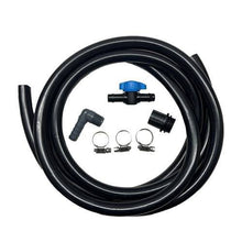 Danner Pondmaster Clearguard Backwash Air Kit for ponds, featuring air tubing and fittings, no pump included.