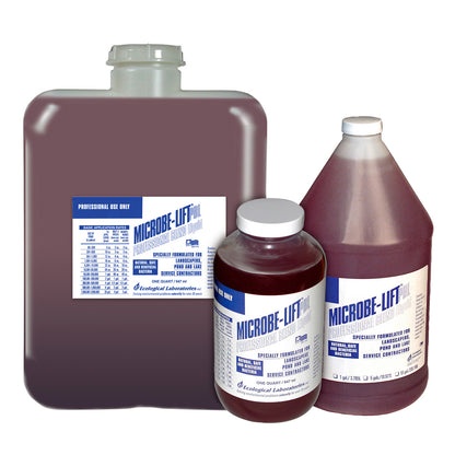 Microbe-Lift PBL Professional Blend Bacteria gallon container, natural aquatic bacteria for pond and water feature treatment