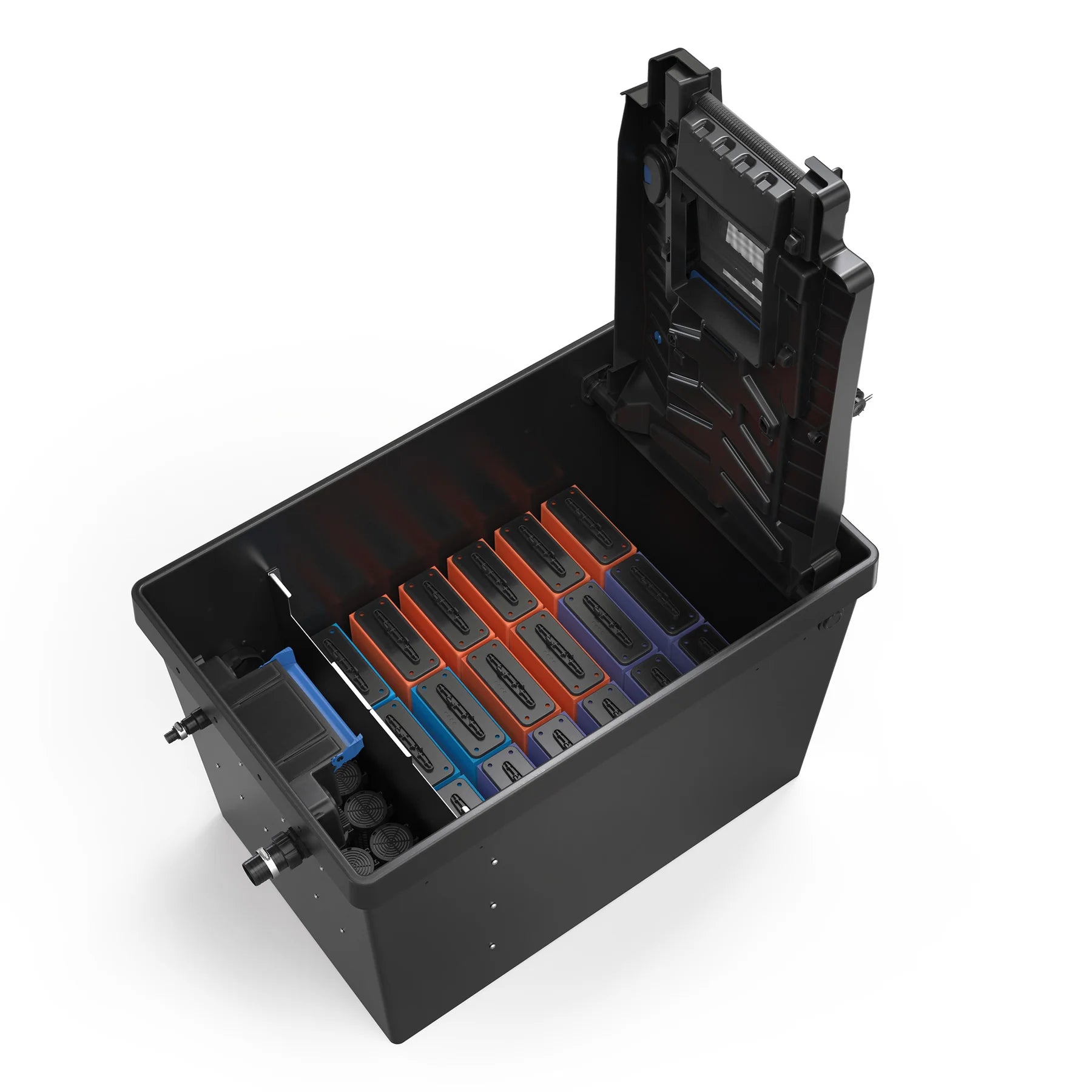 Oase BioTec ScreenMatic 2 gravity flow filter for pond filtration with a sleek design and durable construction.