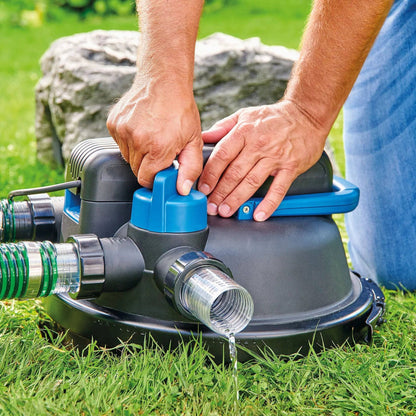 Oase FiltoClear 8200 Pressure Filter with 60W UV, a compact pond filter with clear housing and filtration components.