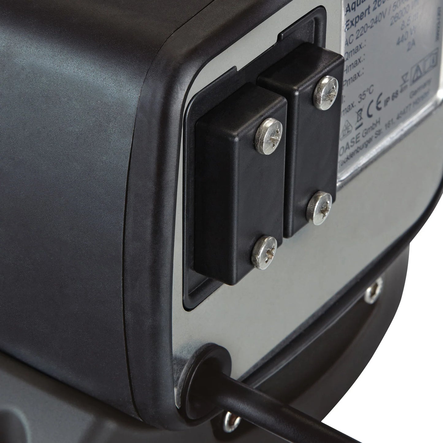 OASE Aquamax Eco Expert 6800 high capacity pump for pond and water feature circulation, durable and efficient.