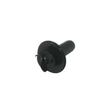 Oase Aquamax Eco Classic 1200 impeller replacement part for pond pump, showing the black plastic impeller with blades and central shaft.