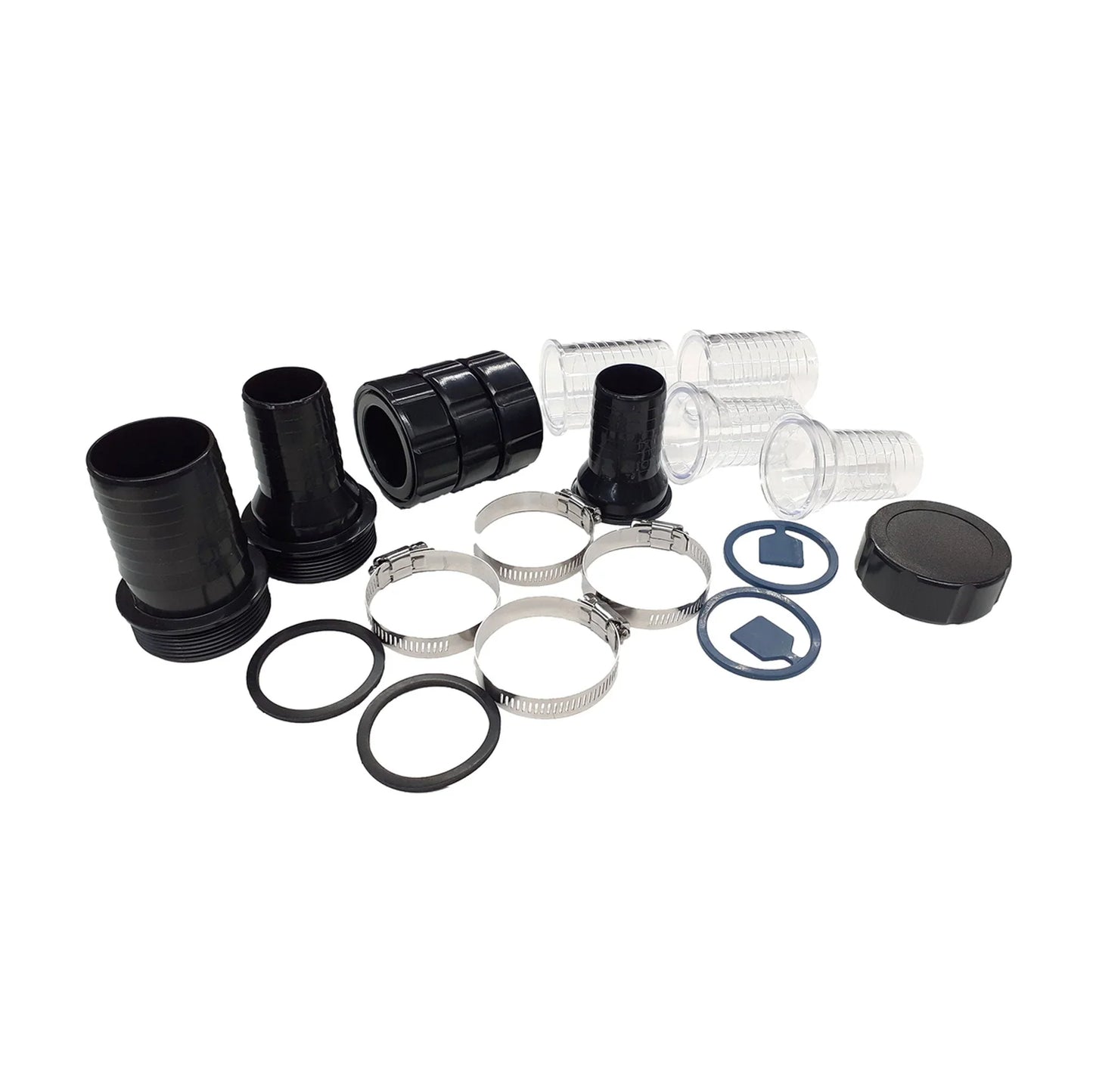 Oase Filtoclear replacement parts connection kit for models 3400, 5200, 8200 Gen3, with hoses and fittings.