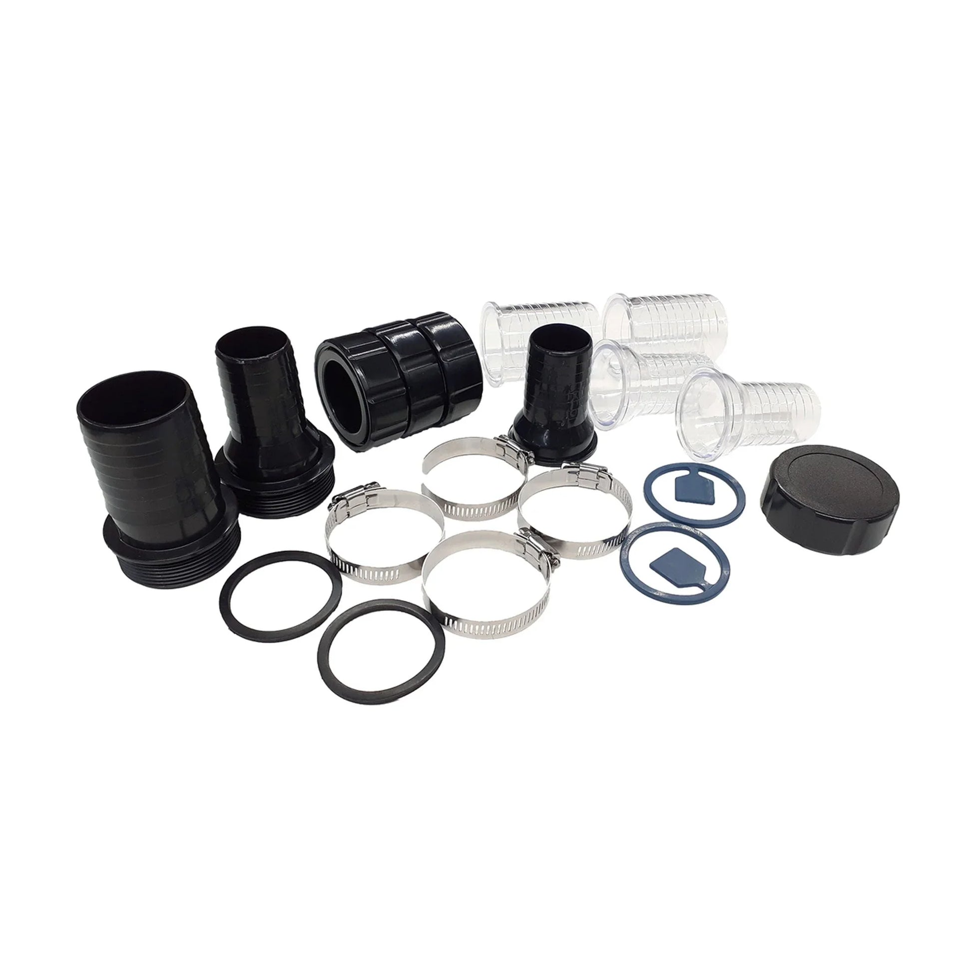 Oase Filtoclear replacement parts connection kit for models 3400, 5200, 8200 Gen3, with hoses and fittings.