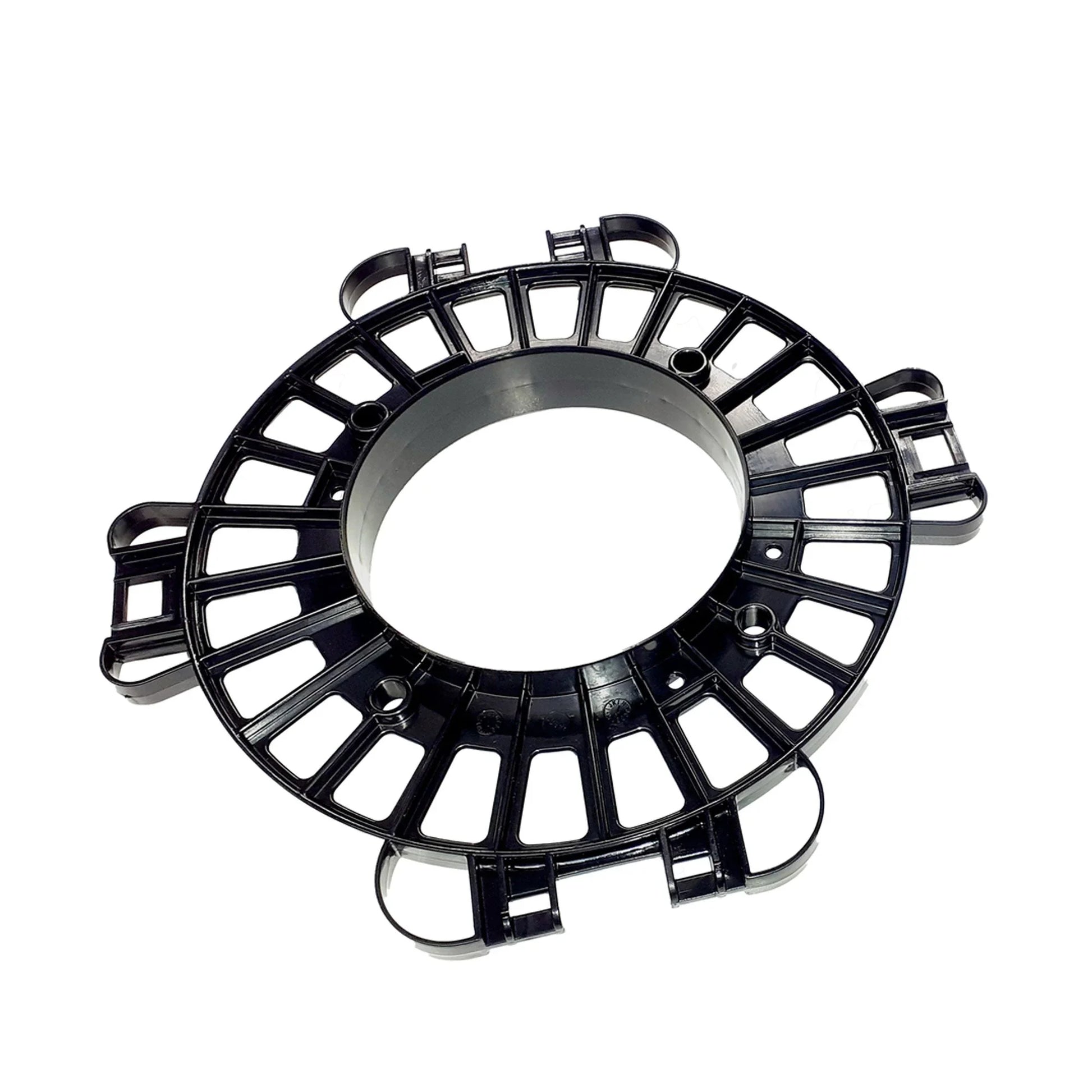 Oase Filtoclear foam distribution plate replacement part for 3400, 5200, 8200 series pond filters, gen3 model, in black plastic.
