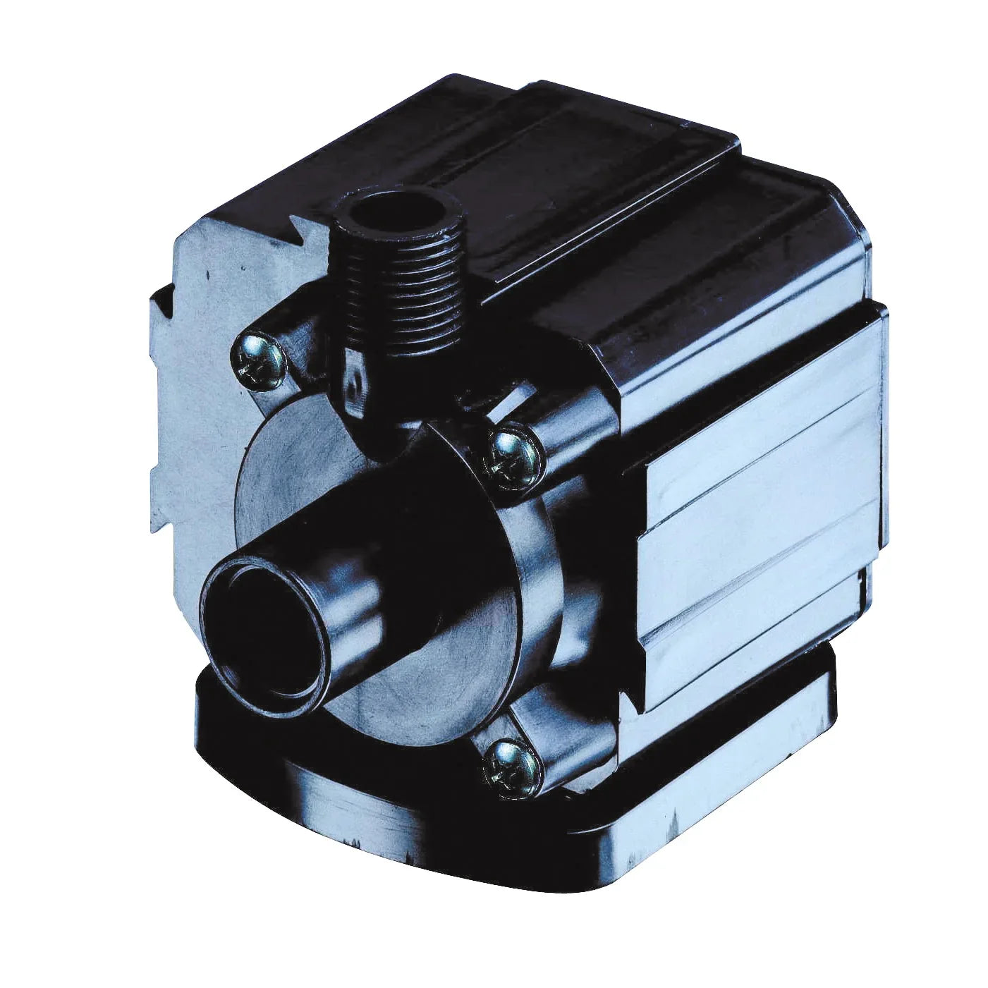 Pondmaster Mag-drive 2 utility pond pump with 250 GPH flow rate, magnetic drive, and 10-foot power cord for pond circulation.