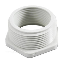 Spears Manufacturing PVC bushing 2 x 1 1/4-inch threaded PVC fittings for plumbing and pipe connections.