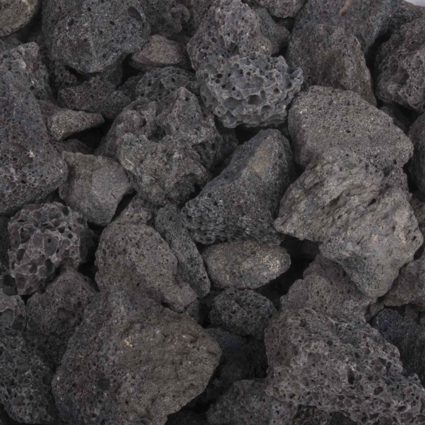 The Outdoor Plus 1/2"-2" Lava Chunks - 50lb Bag