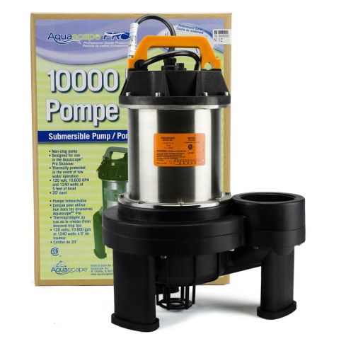 Aquascape PRO 10000 Solids Handling Skimmer & Pondless Waterfall Vault Pump