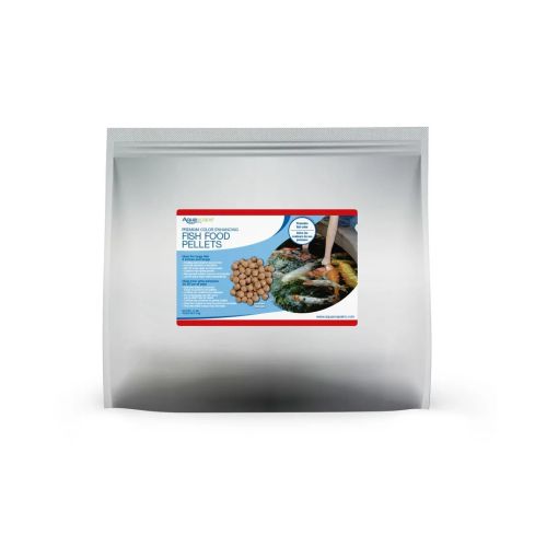 Aquascape Premium Color Enhancing Fish Food Pellets - Large Pellets - (1) 10 kg Bag