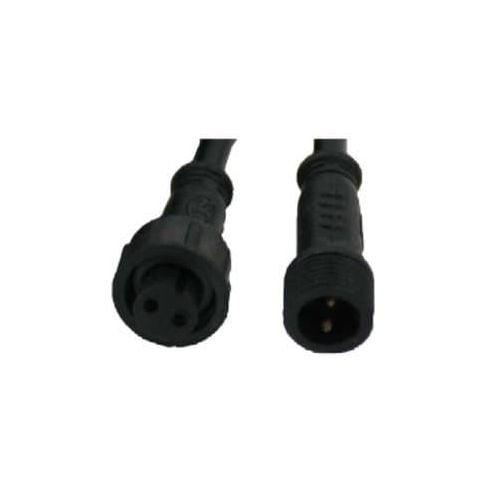 2 PIN - 18AWG - Male to Female Cable - 10M