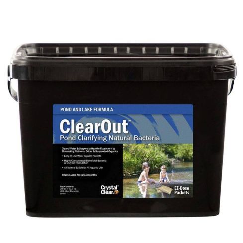 CrystalClear ClearOut - Pond Clarifying Natural Bacteria - 24 Lbs