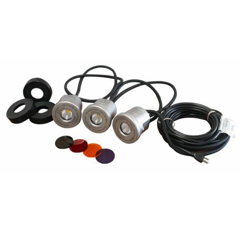 Kasco WaterGlow LED 3-Light Kit, 50 ft. Power Cord,EXTRA SHIPPING CHARGES APPLY, PLEASE CALL FOR QUOTE