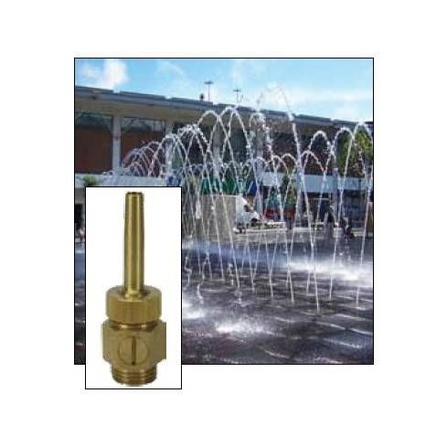 ProEco Products 1" Comet Fountain Nozzle, Male Thread