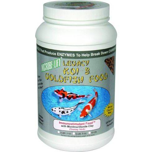 Microbe-Lift Legacy Immuno-Stimulant Koi & Goldfish Food - 4 lbs. 8 oz.