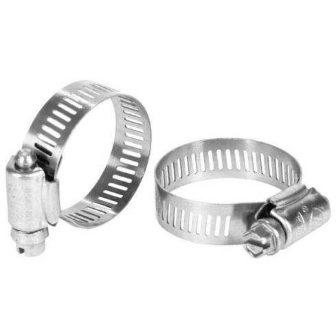Stainless Steel Hose Clamps - Medium - Set of 2