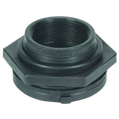 Polypro Threaded Bulkhead Fitting - 3/4" FPT x 3/4" FPT